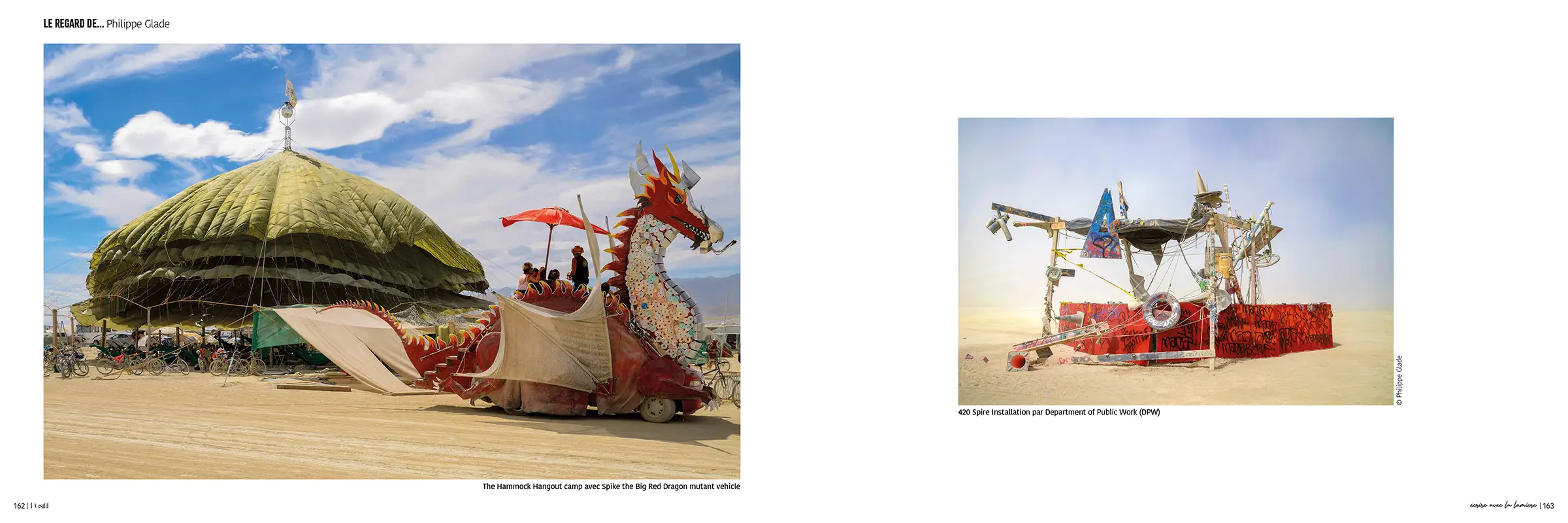 Double page du magazine Positif 6