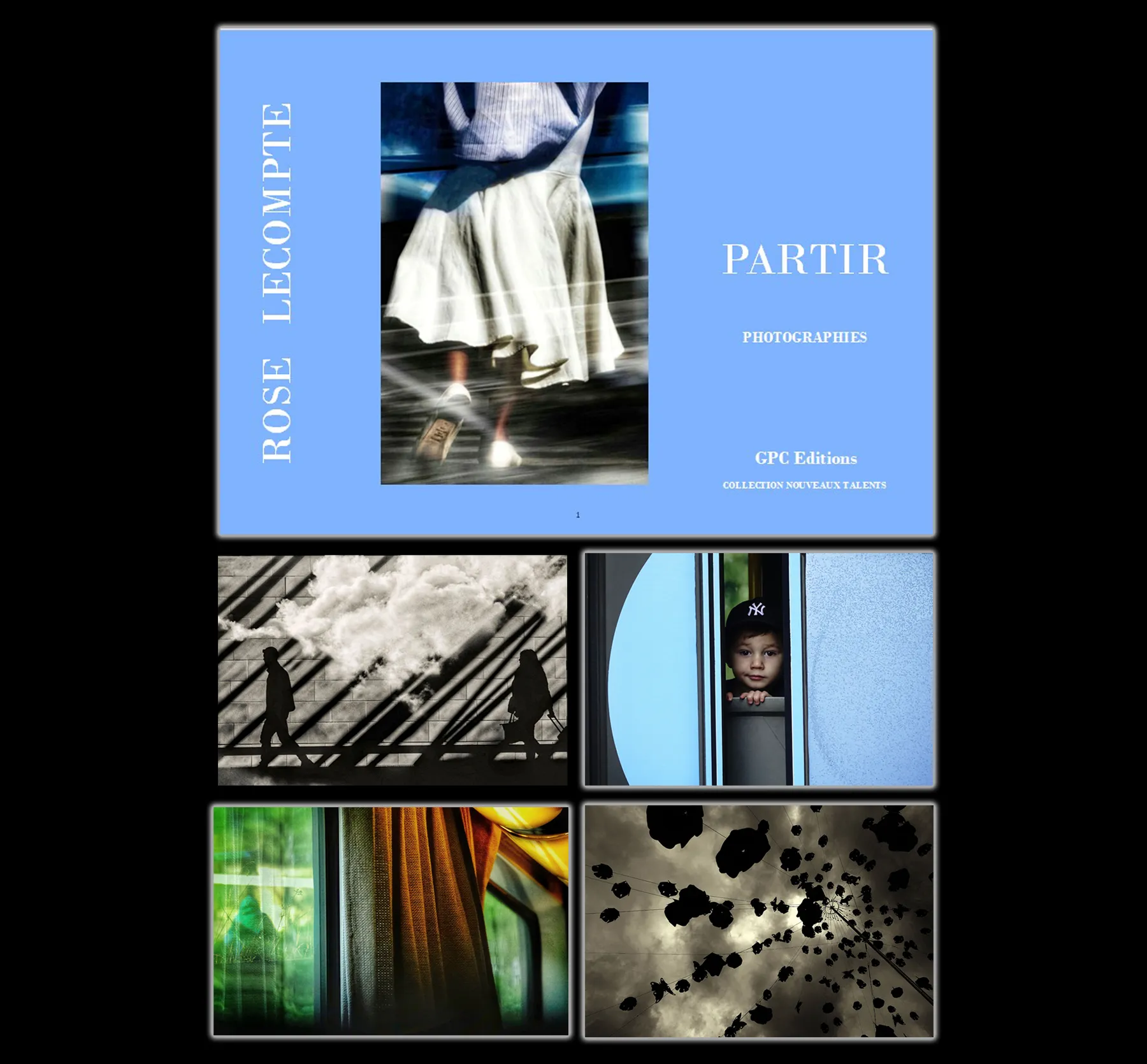Sortie du nouveau livre de Rose Lecompte 'Partir' aux Éditions GPC-Éditions