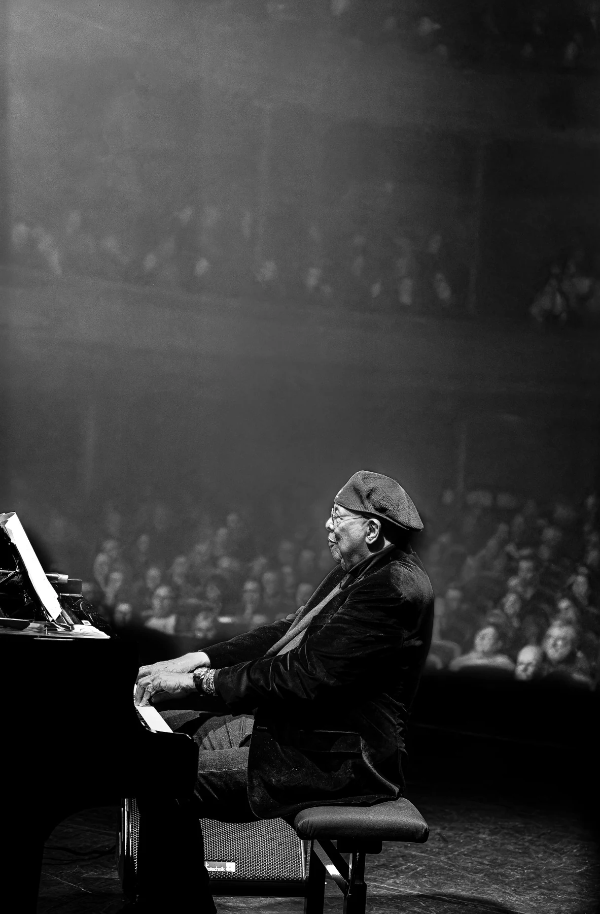 Hervé Escario - photographie musicale en noir et blanc
