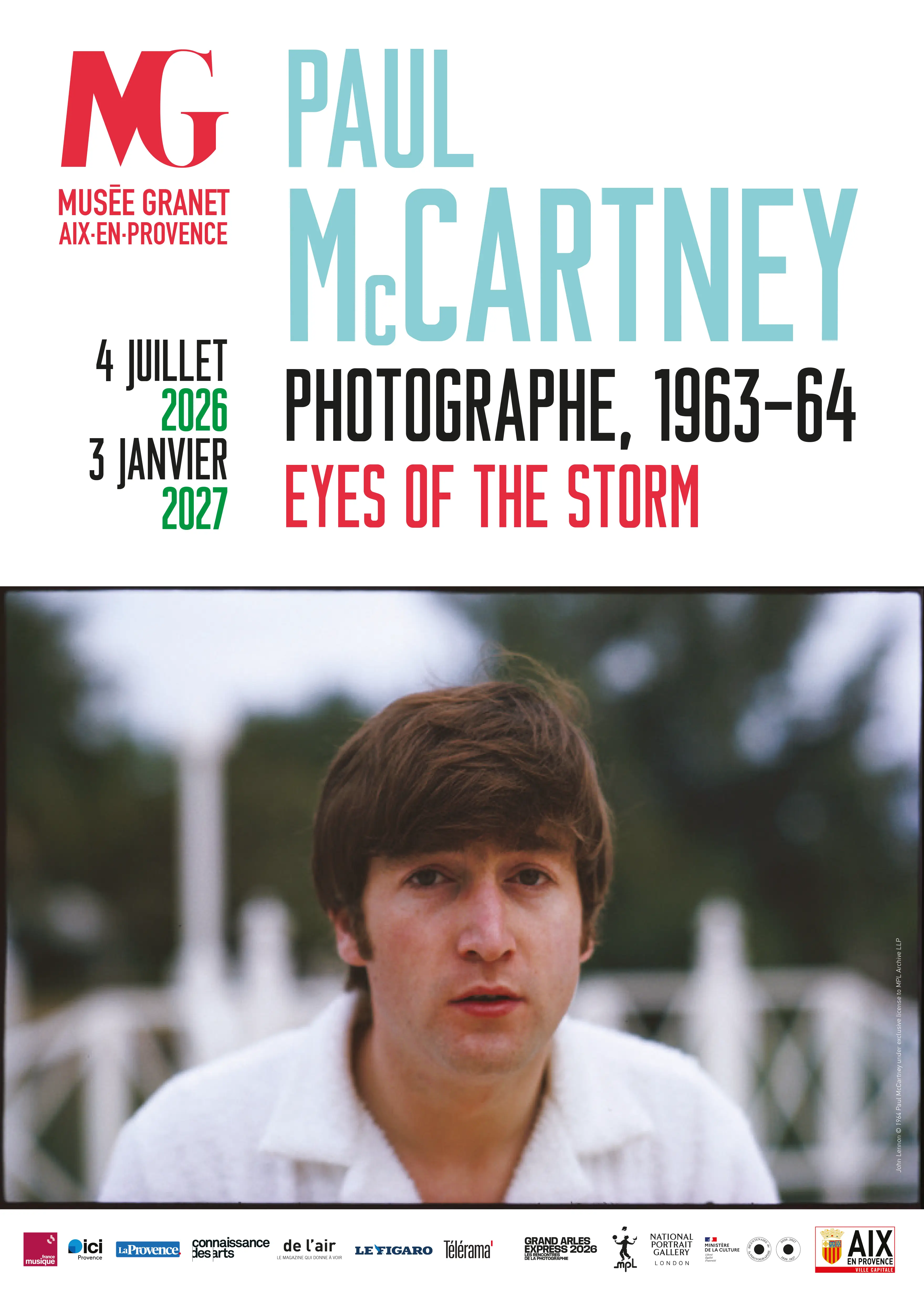 Paul McCartney photographe - Eyes of the Storm - Musée Granet